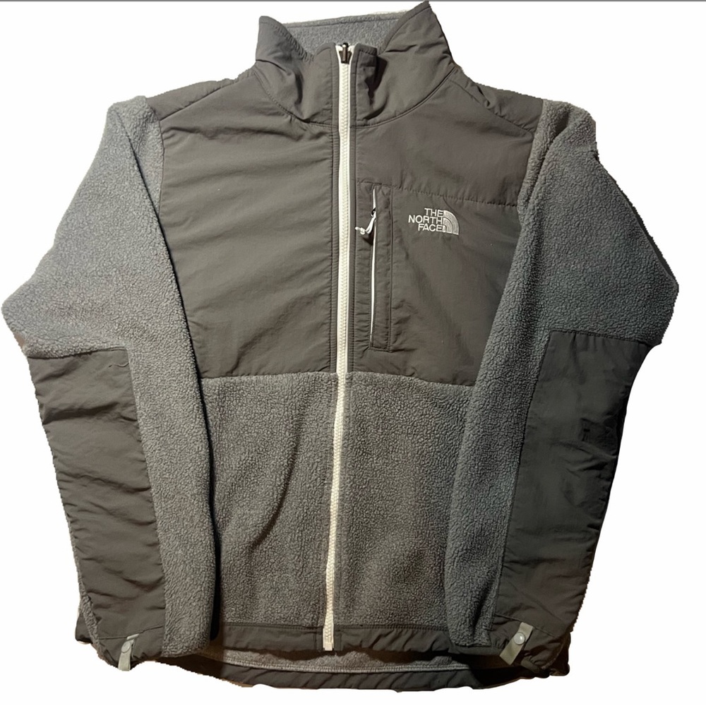 Woman’s north face grey fleece